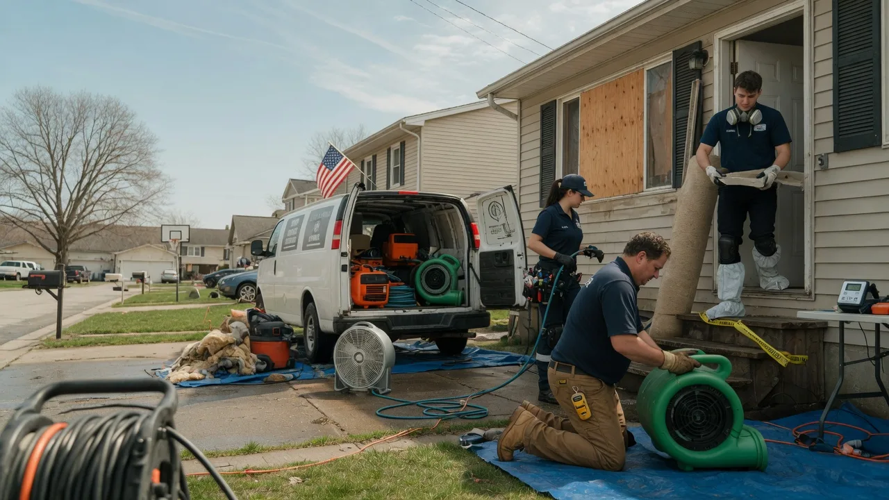 Water Damage Restoration in Bryant, IL near me